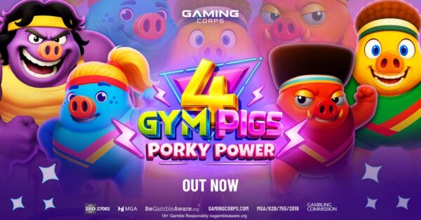 Banner of 4 Gym Pigs Porky Power by Gaming Corps