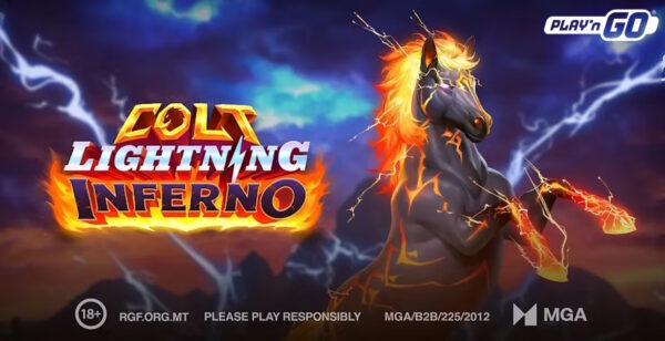 Banner of Colt Lightning Inferno by Play'n Go
