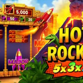 Banner of Hot Rocket 5x 3x 2x by BGaming