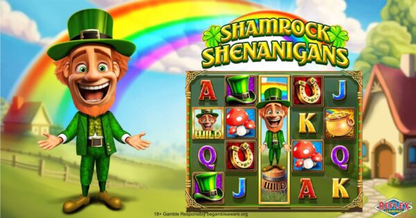Banner of Shamrock Shenanigans by Reflex Gaming