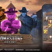 Banner of Tombstone Begins by Nolimit City