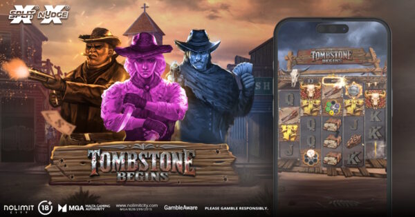 Banner of Tombstone Begins by Nolimit City