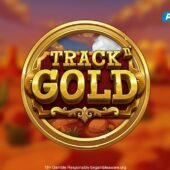 Banner of Track n' Gold by Play'n GO