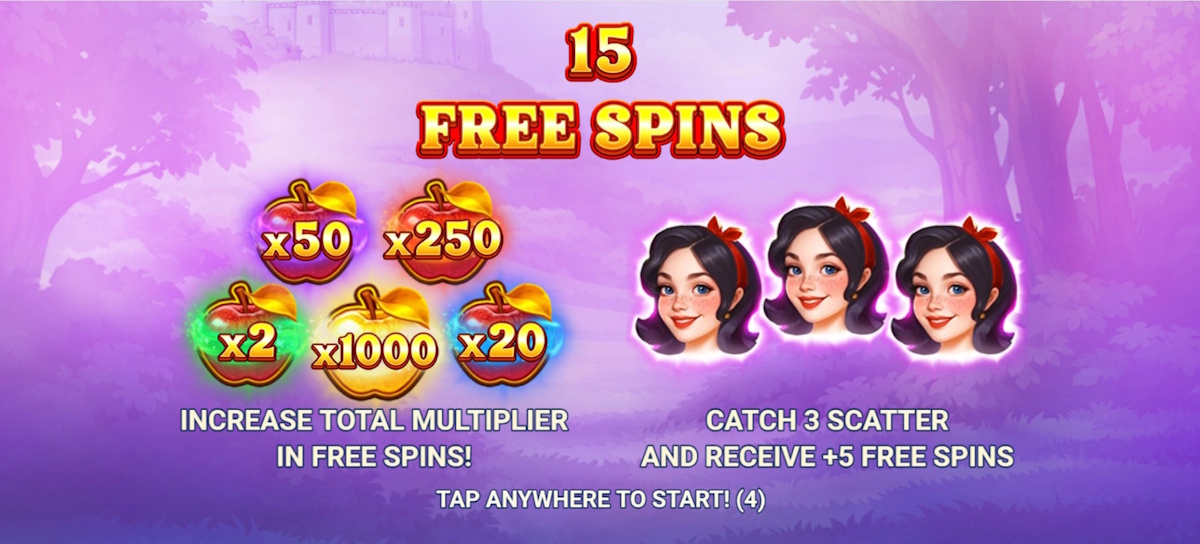 Banner of Lucky Apple x1000 by 3 Oaks Gaming