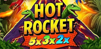 Hot Rocket 5x 3x 2x slot artwork