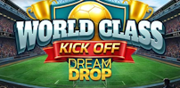 World Class Kick Off Dream Drop slot artwork