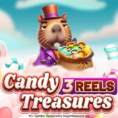 Banner of Candy Treasures 3 Reels by Indigo Magic