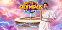 Logo for Gates Of Olympus Roulette by Pragmatic Play