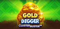 Gold Digger Clusterbuster slot artwork