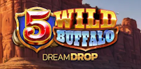 5 Wild Buffalo Dream Drop slot artwork