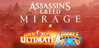 Assassin’s Creed Mirage X Gold Blitz Ultimate Double X slot artwork