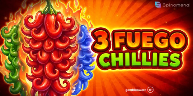 Banner of 3 Fuego Chillies by Spinomenal