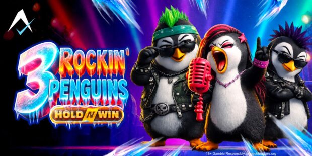 Banner of 3 Rockin’ Penguins by AvararUX