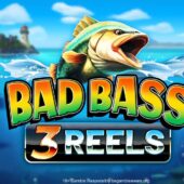 Banner of Bad Bass 3 Reels by Indigo Magic