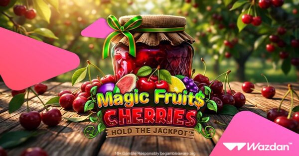 Banner of Magic Fruit$ Cherries by Wazdan