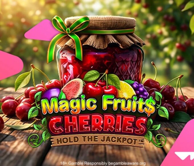Banner of Magic Fruit$ Cherries by Wazdan