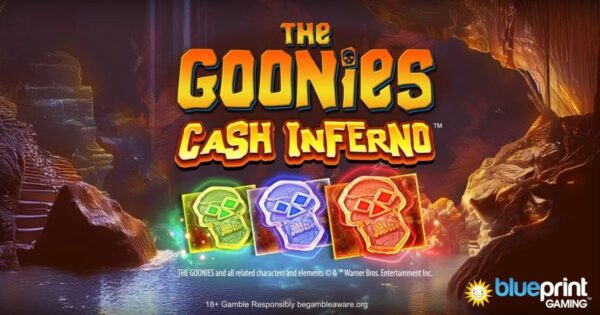 Banner of The Goonies Cash Inferno by Blueprint Gaming