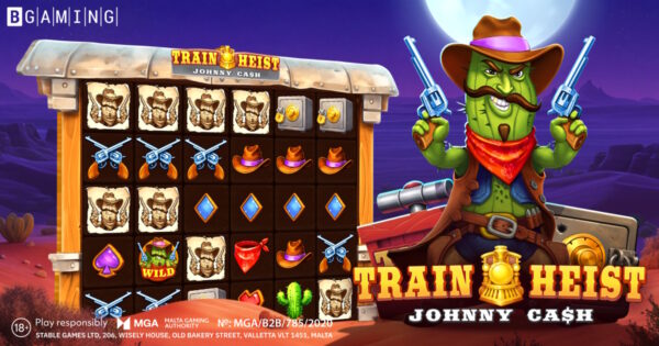 Banner of Train Heist Johnny Cash by BGaming