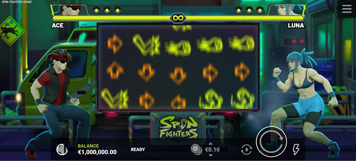 Base game in Spin Fighters by R. Franco Digital