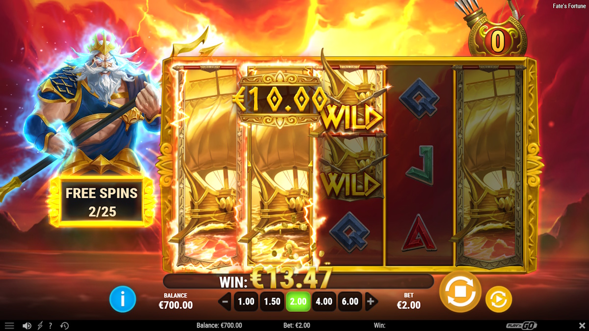 Free spins in Fate’s Fortune by Play'n GO