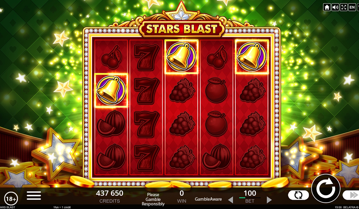 Scatter symbol in Stars Blast by Belatra