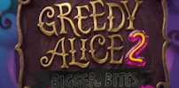 Logo for Greedy Alice 2: Bigger Bites by Peter & Sons