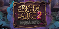 Greedy Alice 2: Bigger Bites slot artwork