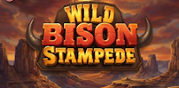 Logo for Wild Bison Stampede by SlotMill