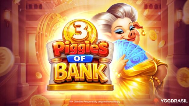 Banner of 3 Piggies of Bank by Yggdrasil Gaming
