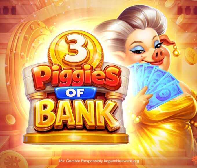 Banner of 3 Piggies of Bank by Yggdrasil Gaming
