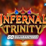 Banner of Infernal Trinity GO Guaranteed by Play'n GO