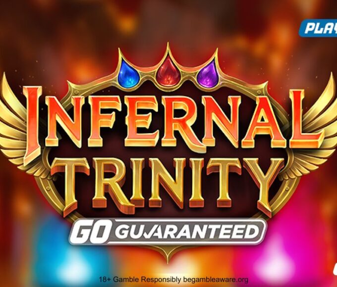 Banner of Infernal Trinity GO Guaranteed by Play'n GO