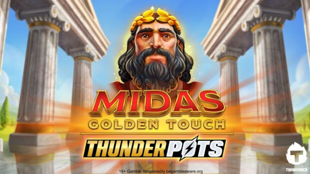 Banner of Midas Golden Touch Thunder Pots by Thunderkick