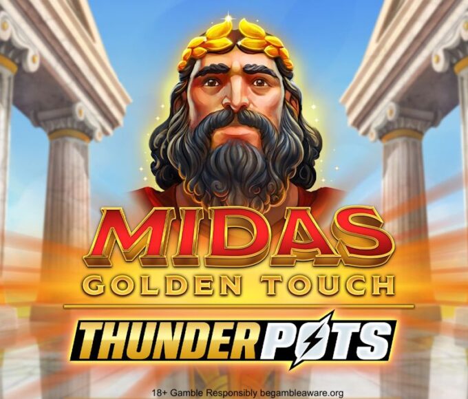 Banner of Midas Golden Touch Thunder Pots by Thunderkick
