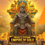 Banner of Mighty Crown Empire of Gold by Wazdan