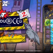 Banner of Outsourced 2 Balkan Engineering by Nolimit City