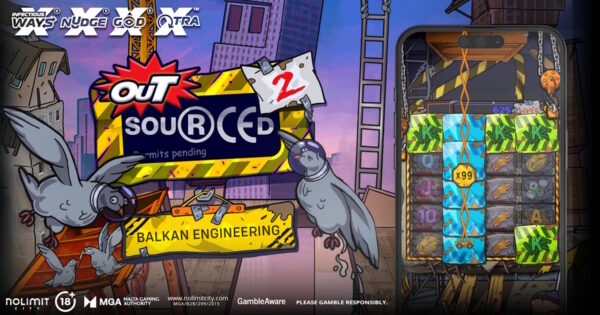 Banner of Outsourced 2 Balkan Engineering by Nolimit City