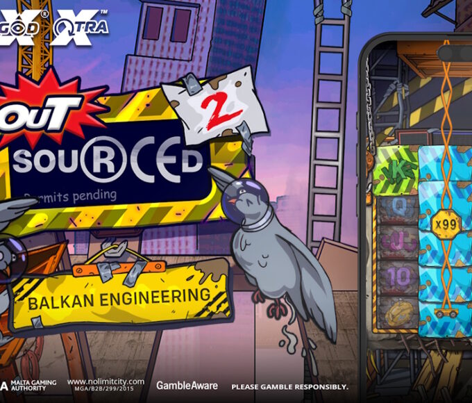 Banner of Outsourced 2 Balkan Engineering by Nolimit City