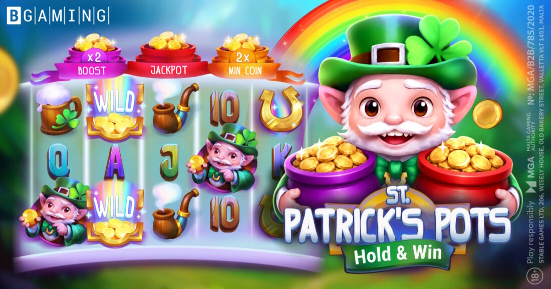 Banner of St. Patrick’s Pots Hold and Win by BGaming