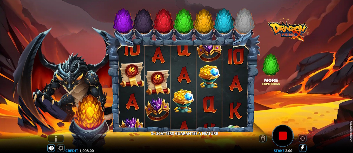 Base game in Dragon PrimeX™ by Wishbon Games