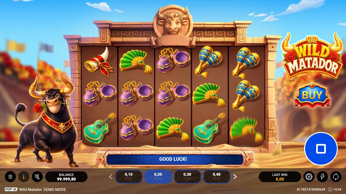 Base game in Wild Matador by PopOK Gaming