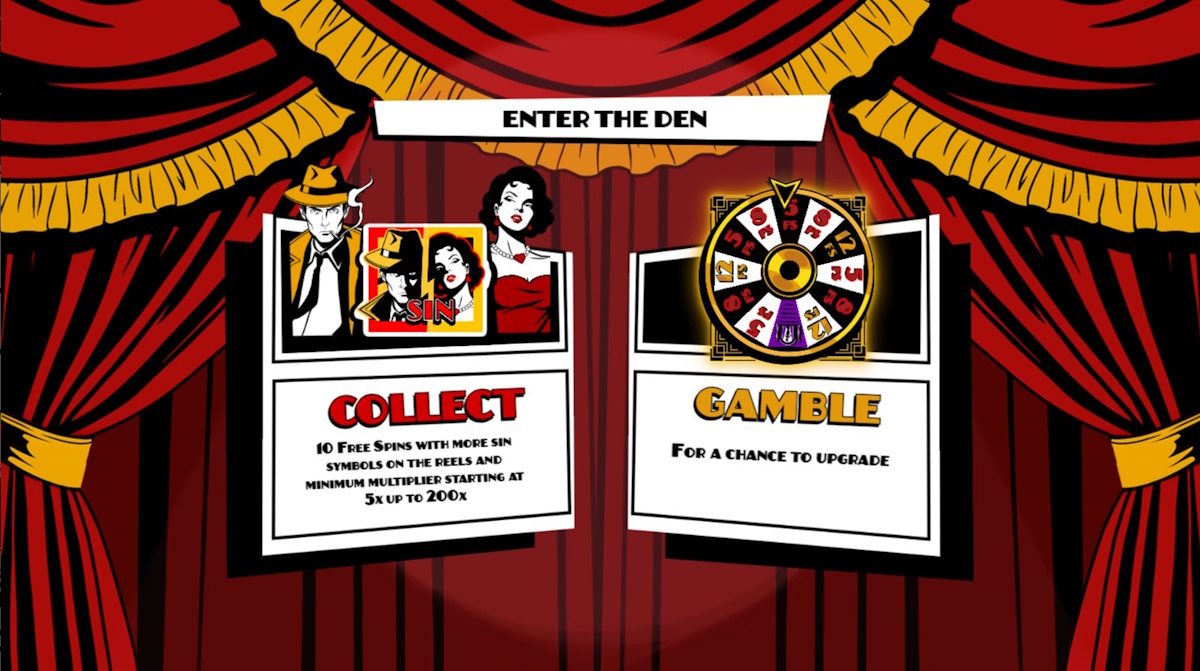 Enter the den awarded in City of Sin by DEGEN Studios