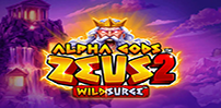 Logo for Alpha Gods Zeus 2 Wild Surge by PearFiction Studios