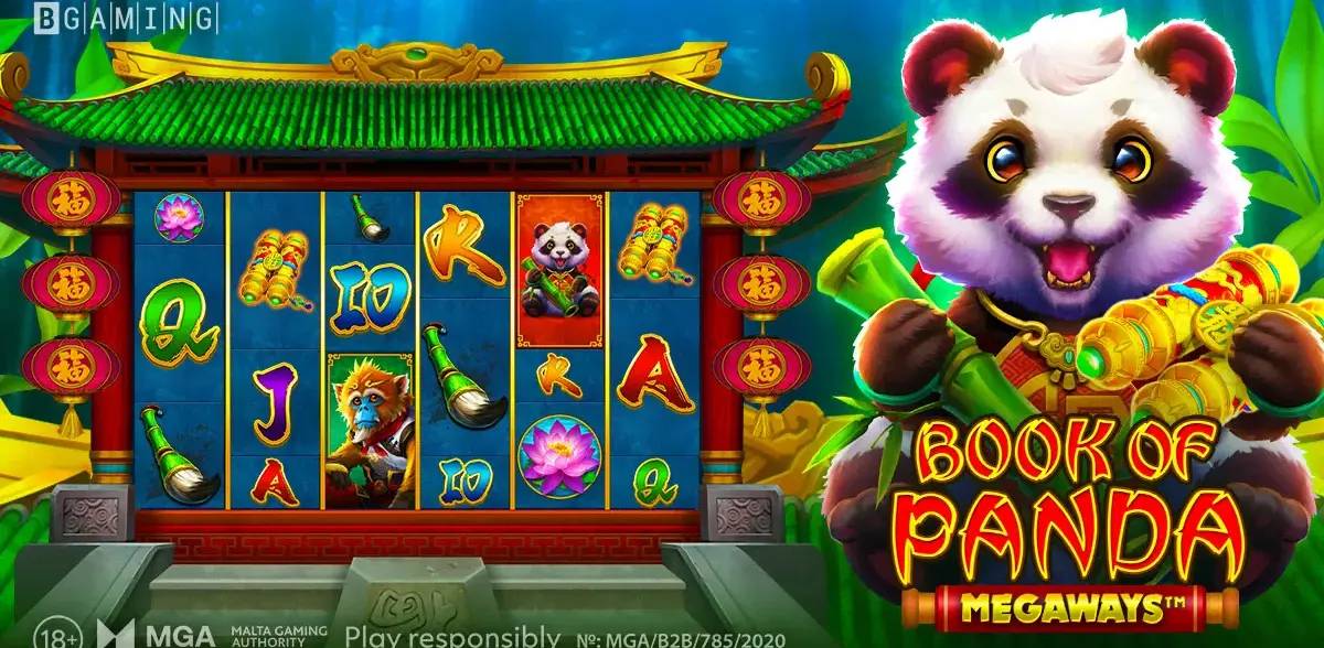 Book of Panda Megaways slot artwork