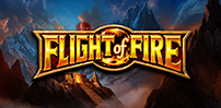 Logo for Flight of Fire by Atomic Slot Lab