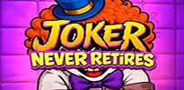 Logo for Joker Never Retires by Backseat Gaming