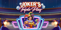 Logo for Jokers Triple Play by Play'n Go