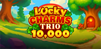 Logo for Lucky Charms Trio 10,000 by Booming Games