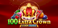 Logo for 100 Extra Crown Coin Boost by Amusnet