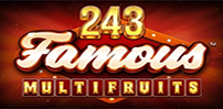 243 Famous Multifruits slot artwork